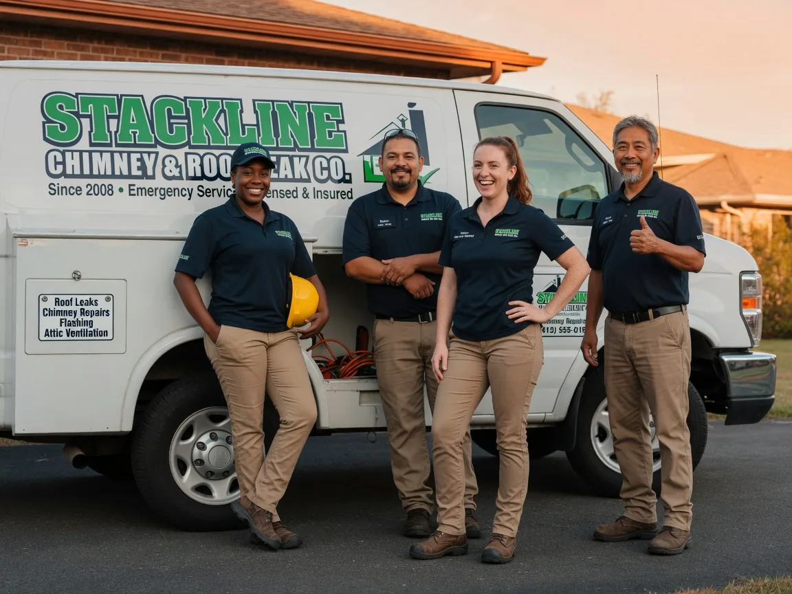 Chimney flashing repair company in Shiocton, WI
